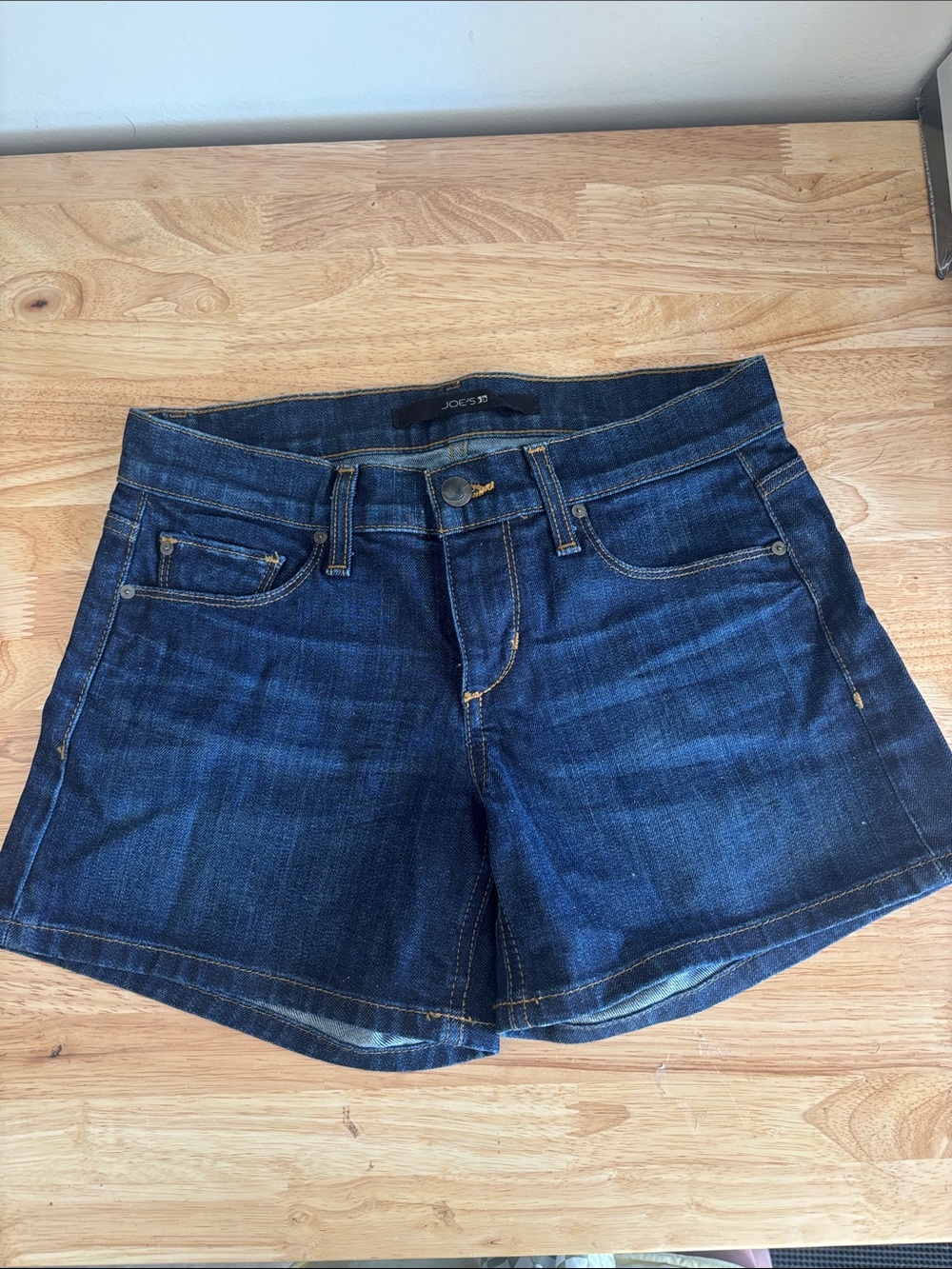 Joe's Jeans Dark Blue Denim Women's Shorts